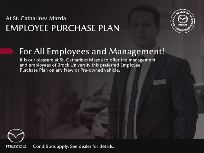 St. Catharines Mazda - Employee Purchase Plan