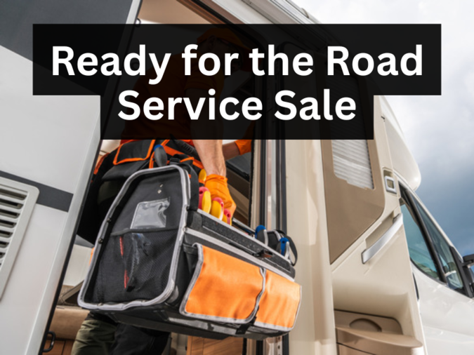 Ready for the Road Service Sale