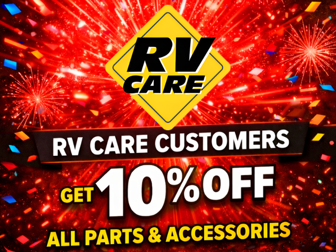 10% Off All Parts & Accessories For RV Care Customers