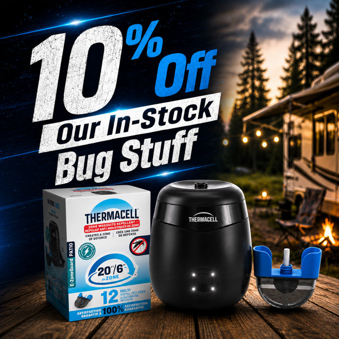 10% Off Our In-Stock Bug Stuff