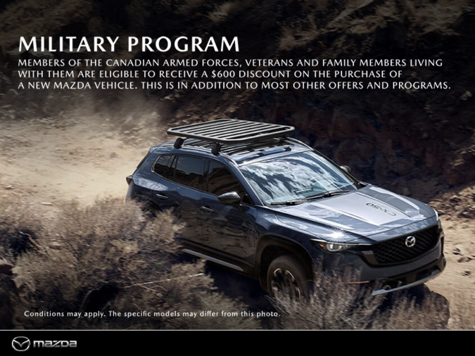 Airport Mazda Of Toronto - Military Program