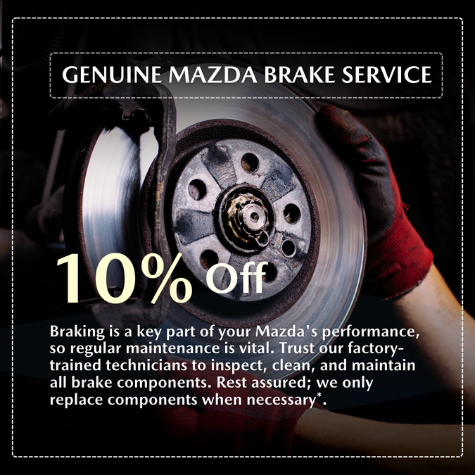 Airport Mazda Of Toronto - GENUINE MAZDA BRAKE SERVICE