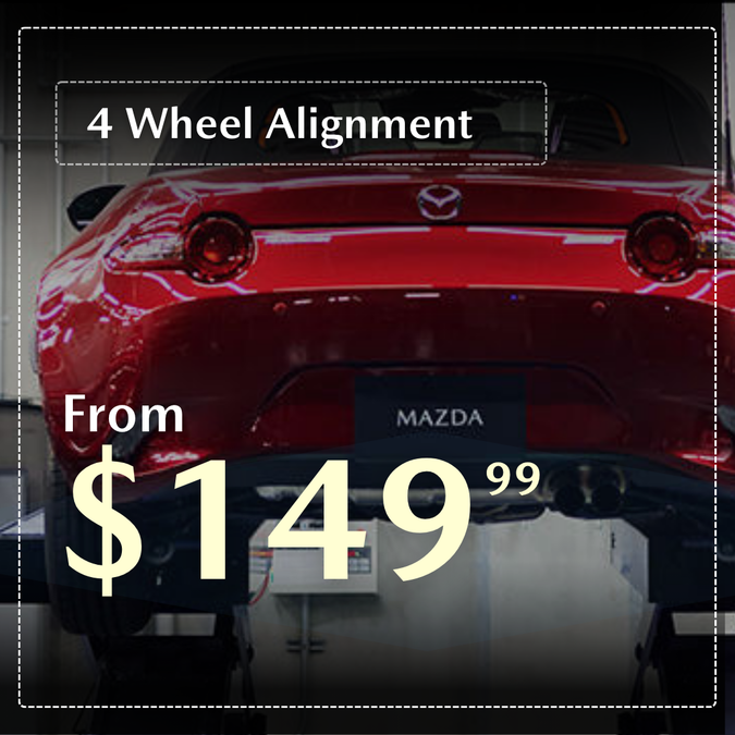 Airport Mazda Of Toronto - 4 Wheel Alignment Special