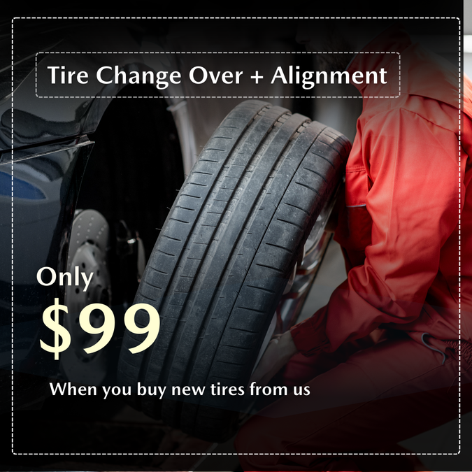 Airport Mazda Of Toronto - Tire Change Over + Alignment