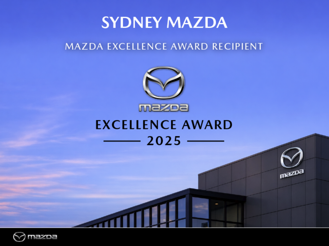 Mazda Excellence Award Recipient