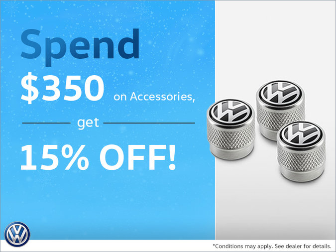 Spend $350 on Accessories, Get 15% Off!