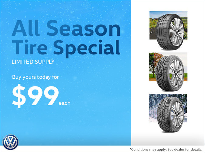 All-Season Tire Special - $99 Each