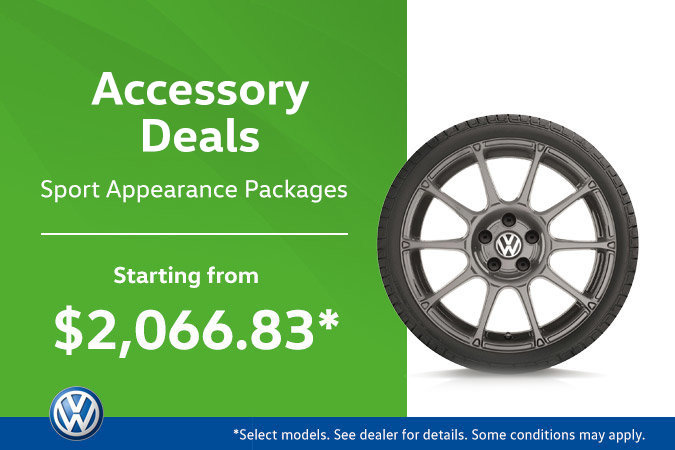 Sport Appearance Packages Customized for Your Volkswagen