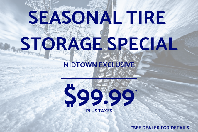Seasonal Tire Storage Special