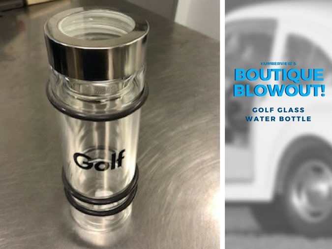Was $19.43 NOW $14.29 - Golf Glass Water Bottle