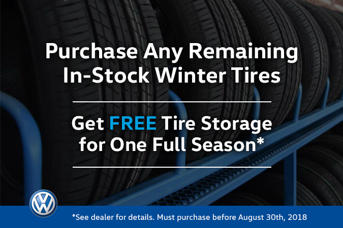 FREE Tire Storage for A Season