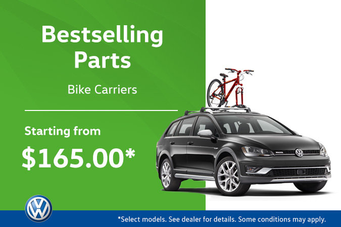 The Hottest VW Parts at MidTown! Bike Carriers