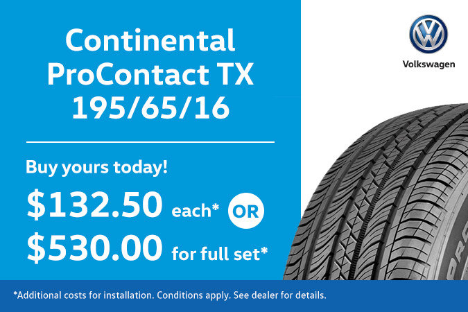 195/65/16 Continental ProContact TX Tires