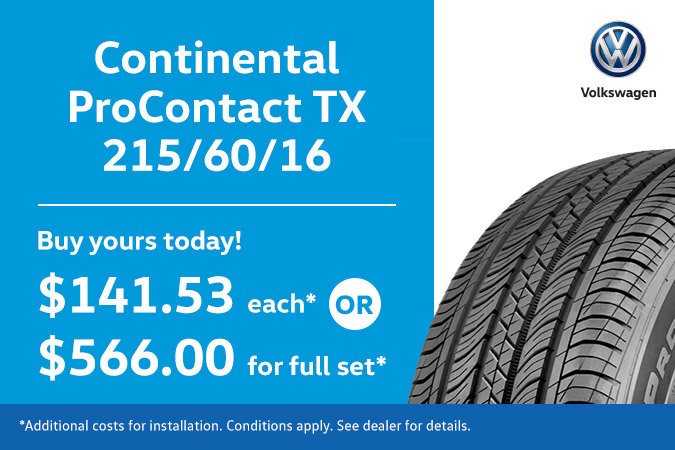215/60/16 Continental ProContact Tires