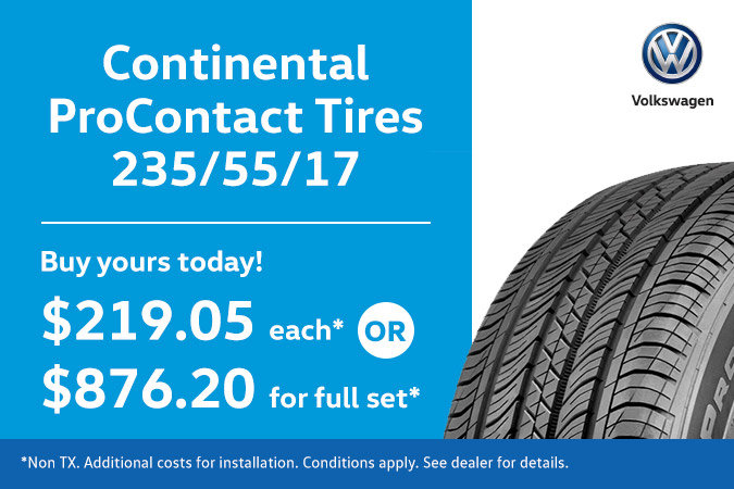 235/55/17 - Continental ProContact Tires