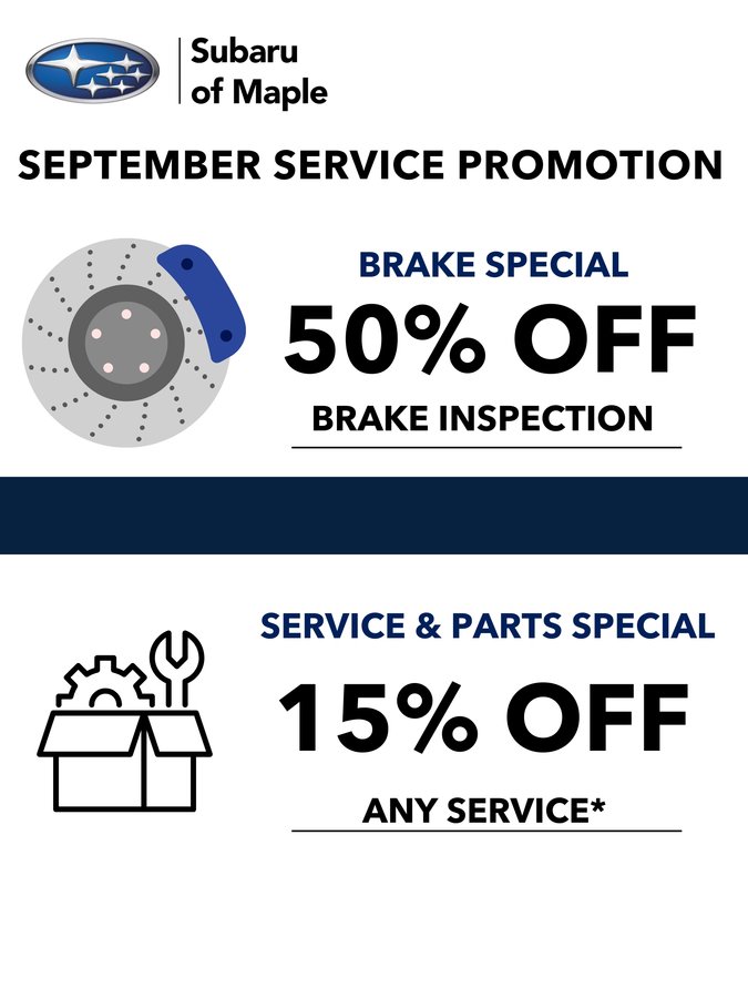 September Service Promotion