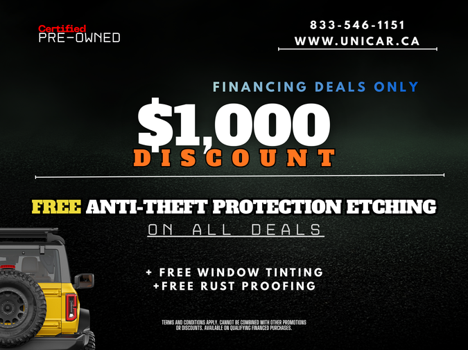 February Certified Pre-Owned Financing Event | $1,000 Discount + Free Protection