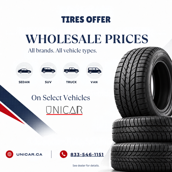 WHOLESALE TIRE OFFER