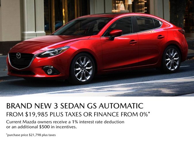 VIP Mazda - 2018 3 Sedan GS
