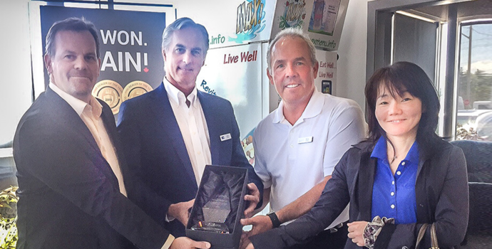 3rd Consecutive Hino Dealer Of The Year Award For Tri Truck Centre!