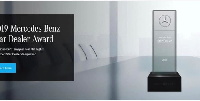 Mercedes-Benz Brampton 2019 Star Dealer Award