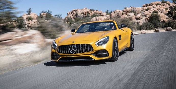Feel Like James Bond in the Mercedes-Benz AMG GT C Roadster Convertible