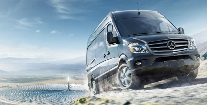 Brave any Terrain with the Sprinter 4×4 Cargo Van from Mercedes-Benz