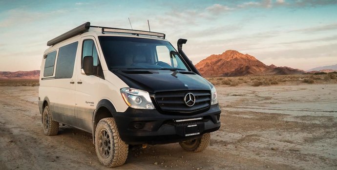 The Sprinter 4×4 Van from Mercedes-Benz Is Built for a Family Vacation