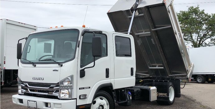 Isuzu Dump Trucks For Landscaping, Construction, Renovation And Excavating
