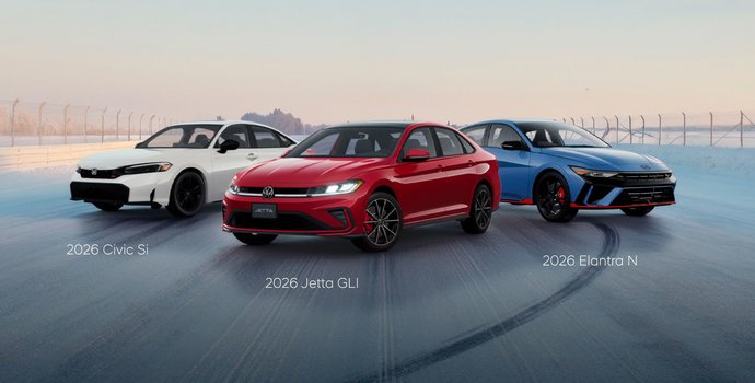Which Sport Compact Delivers the Most Fun? 2026 Hyundai Elantra N vs. 2026 Honda Civic Si vs. 2026 Volkswagen Jetta GLI