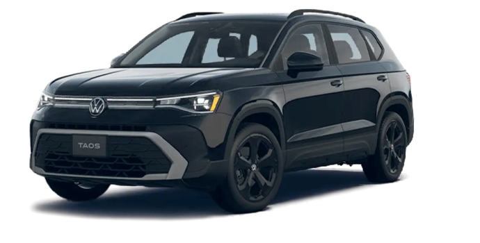 2026 Volkswagen Taos Comfortline Black 4MOTION