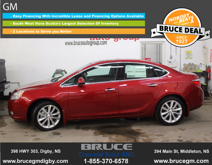 2017 Buick Verano 2 4l 4 Cyl Automatic Fwd 4d Sedan Leather