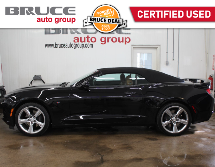 2017 Chevrolet Camaro Ss Navigation Leather Convertible Used