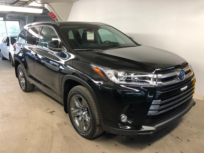 2017 Toyota Highlander Hybrid Limited Garantie Pea Used For Sale In Montreal Chasse Toyota