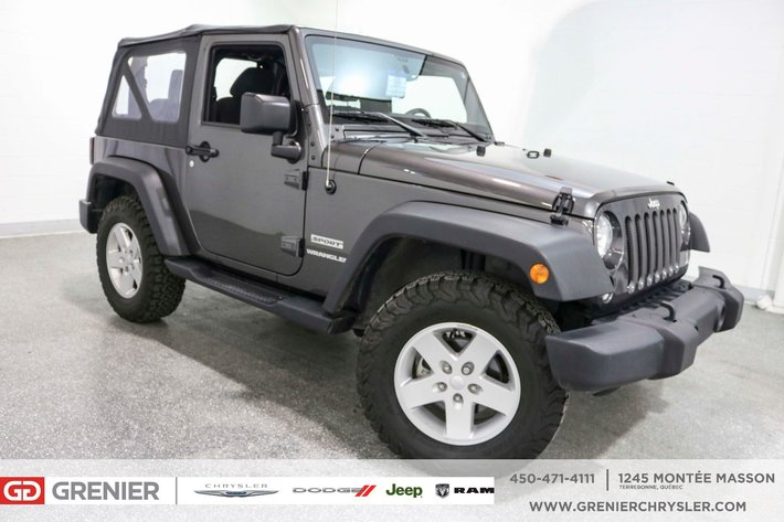 2017 Jeep Wrangler 2 Door Pneus Off Road A C 13 000km Pneus