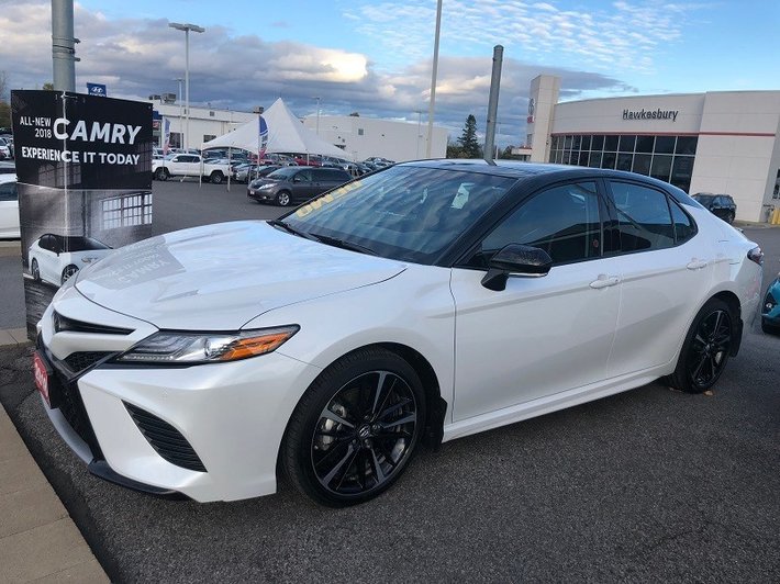 Used 2018 Toyota Camry XSE SPORT 4CYL 2 TONE PAINT in Hawkesbury - Used ...