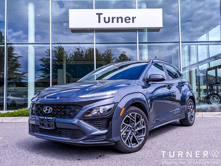 2022 Hyundai Kona LE N LINE LOW KILOMETERS / 1.6L TURBO ENGINE / FRONT WHEEL DRIVE