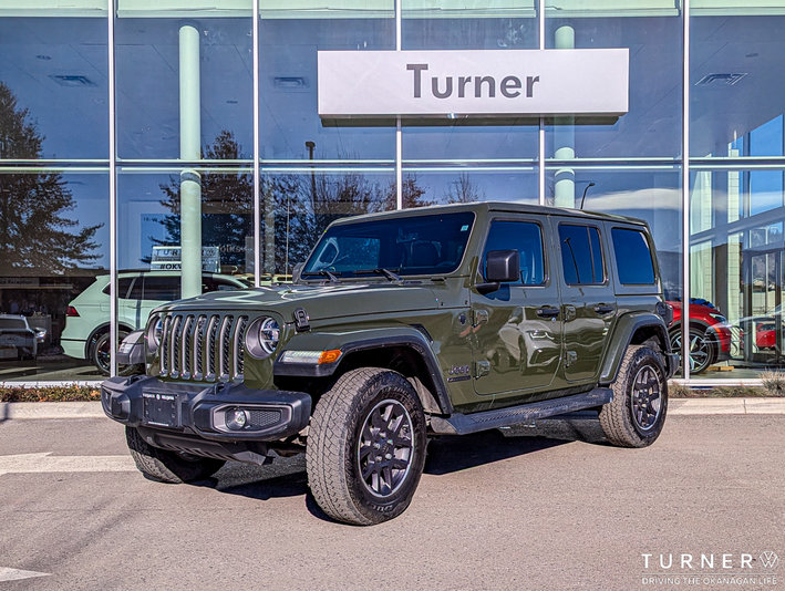 2021 Jeep Wrangler UNLIMITED SAHARA 80TH ANNIVERSARY 4X4 / REMOTE START / HEATED SEATS