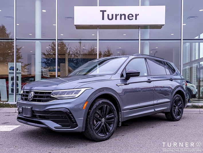 2022 Volkswagen Tiguan 2.0TSI COMFORTLINE R-LINE BLACK EDITION 8-SPEED AUTOMATIC 4MOTION TURNER DRIVEN / REMOTE START / PANORAMIC SUNROOF