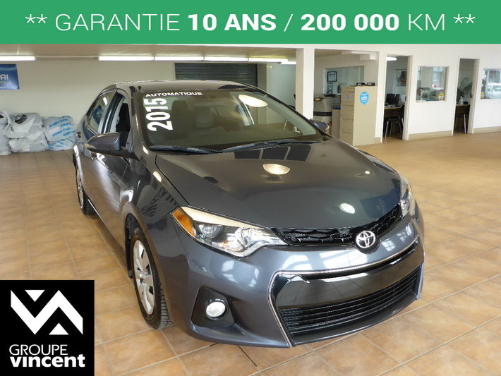2015 Toyota Corolla S Garantie 10ans Voiture Fiable Et