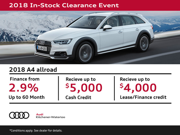 Get a 2018 Audi A4 Allroad Today