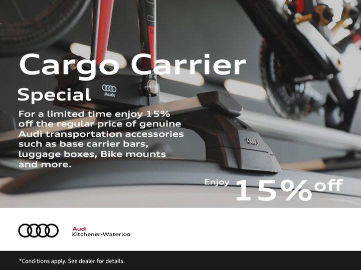 15% off Cargo Carriers