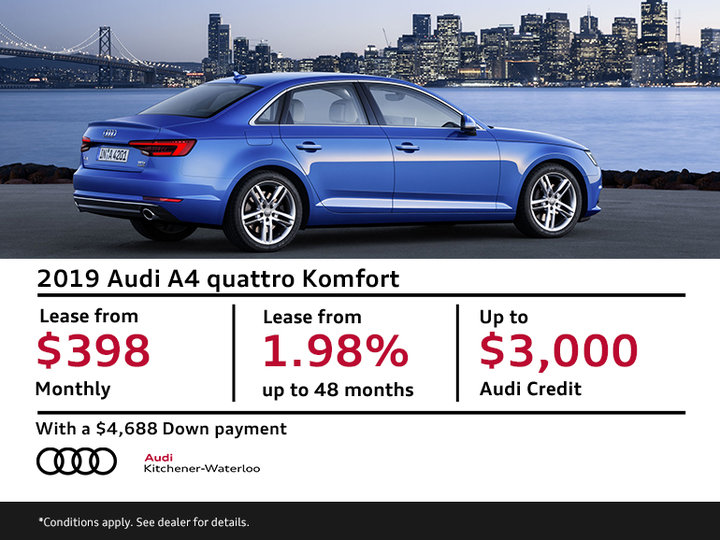 2019 A4 Sedan