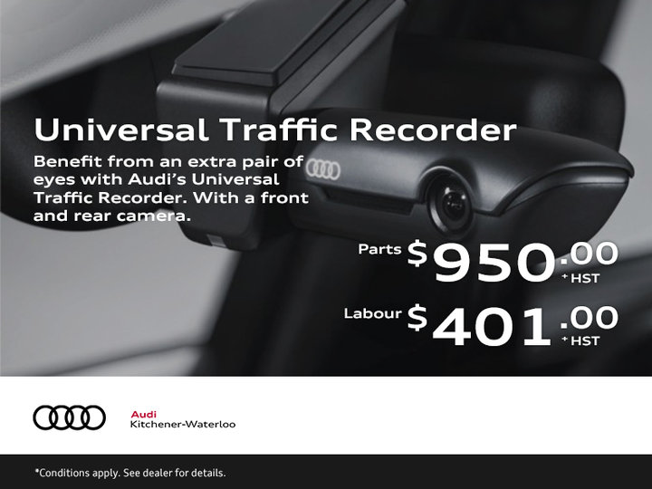 Audi Universal Traffic Recorder