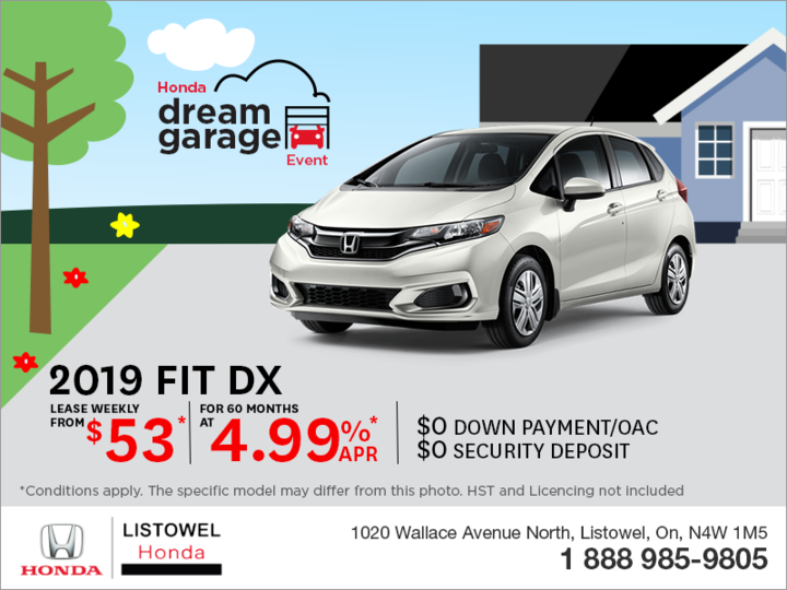 Lease the 2019 Honda Fit!