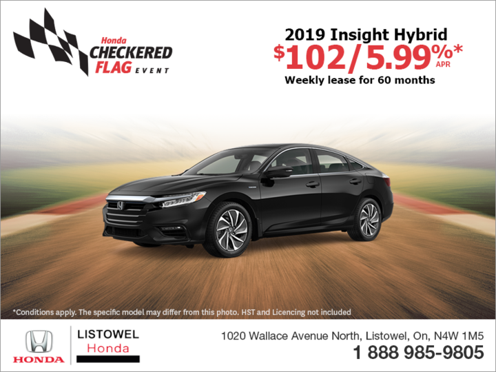 Lease the 2019 Honda Insight!
