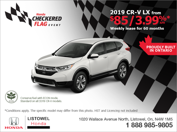 Lease the 2019 Honda CR-V!