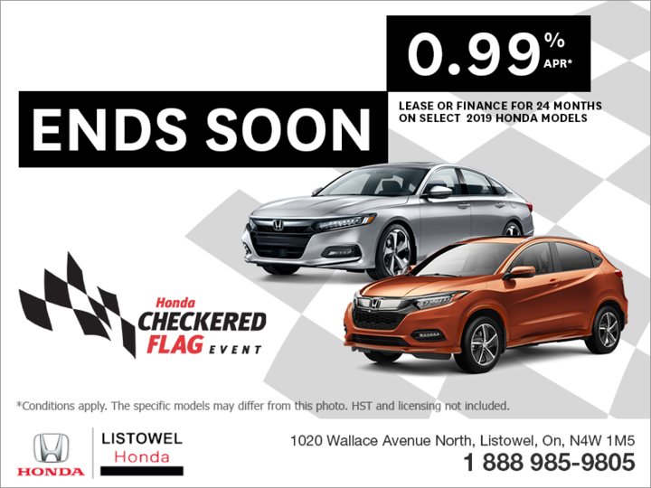 Honda Checkered Flag Event