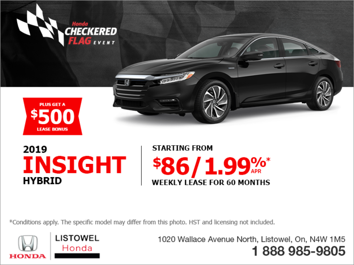 Lease the 2019 Honda Insight!