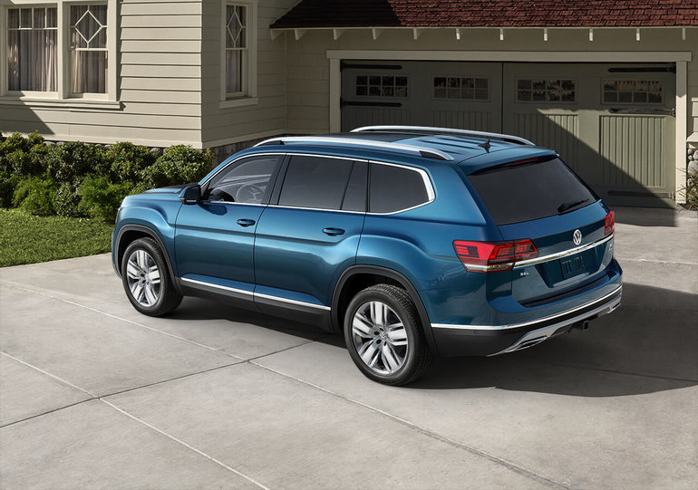 De la place pour toute la famille avec le Volkswagen Atlas 2018